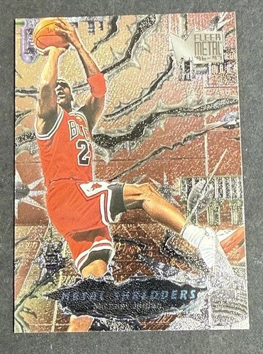 1996-97 Fleer Metal Shredders Michael Jordan #241 Nice Shape Bulls HOF