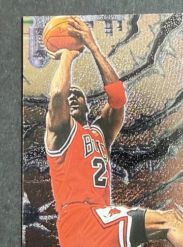 1996-97 Fleer Metal Shredders Michael Jordan #241 Nice Shape Bulls HOF