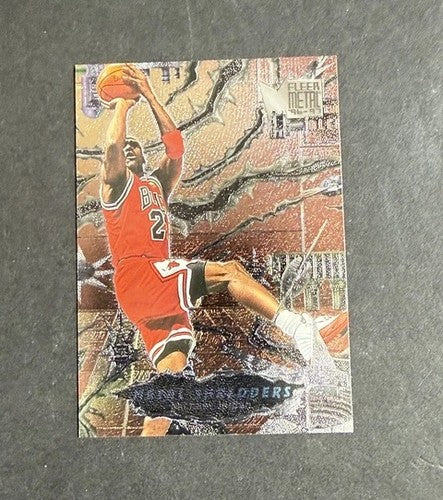 1996-97 Fleer Metal Shredders Michael Jordan #241 Nice Shape Bulls HOF