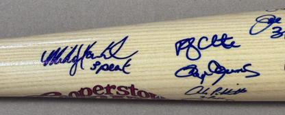 2000 World Series Yankees Team Signed Bat /26 3 Peat Auto Rivera Jeter MVP JSA