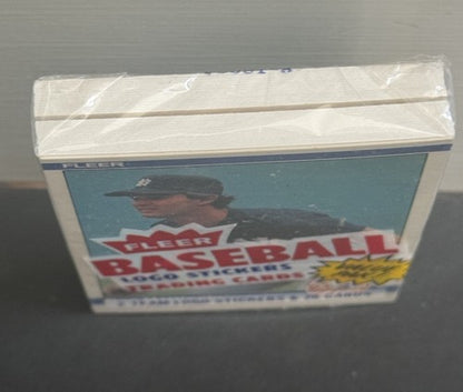 1984 Fleer Baseball Sealed Cello Pack Don Mattingly Rookie Front Centered & Yaz