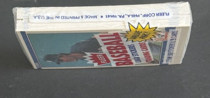 1984 Fleer Baseball Sealed Cello Pack Don Mattingly Rookie Front Centered & Yaz