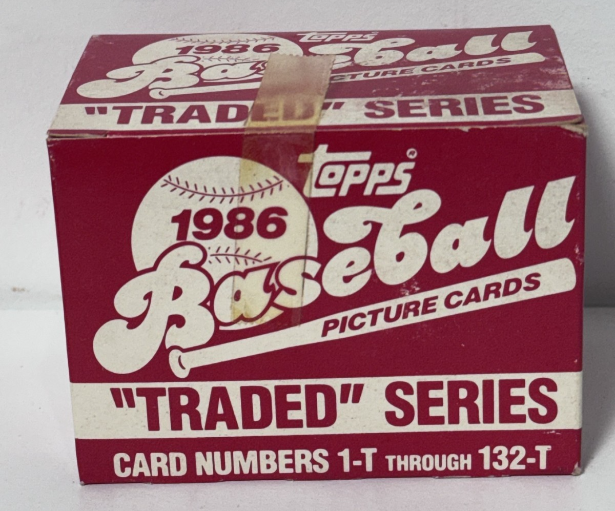1986 Topps Traded Baseball Factory Set Complete 6 Sets Barry Bonds Bo Jackson RC