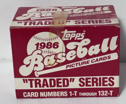1986 Topps Traded Baseball Factory Set Complete 6 Sets Barry Bonds Bo Jackson RC