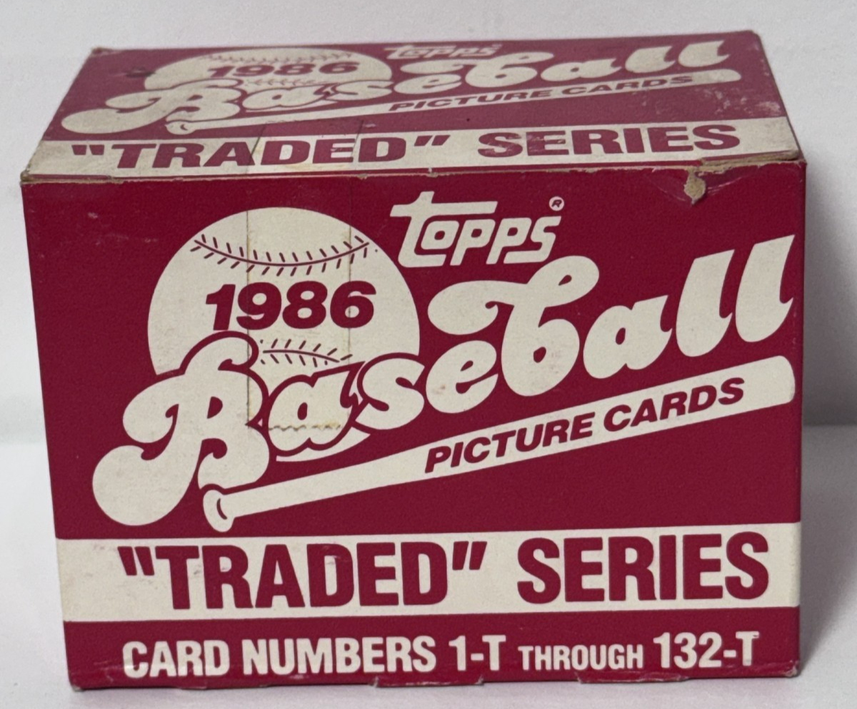 1986 Topps Traded Baseball Factory Set Complete 6 Sets Barry Bonds Bo Jackson RC