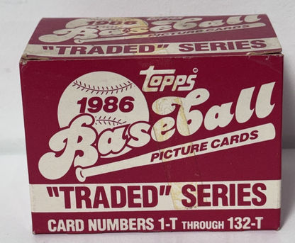 1986 Topps Traded Baseball Factory Set Complete 6 Sets Barry Bonds Bo Jackson RC