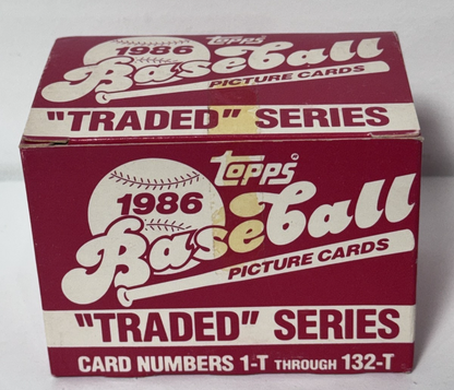 1986 Topps Traded Baseball Factory Set Complete 6 Sets Barry Bonds Bo Jackson RC