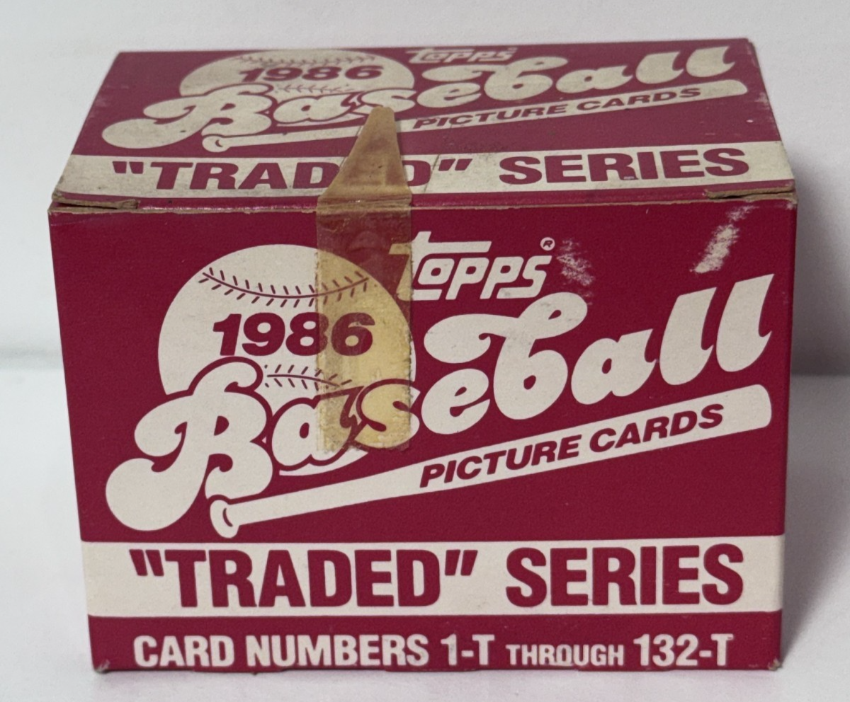 1986 Topps Traded Baseball Factory Set Complete 6 Sets Barry Bonds Bo Jackson RC