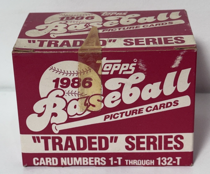 1986 Topps Traded Baseball Factory Set Complete 6 Sets Barry Bonds Bo Jackson RC