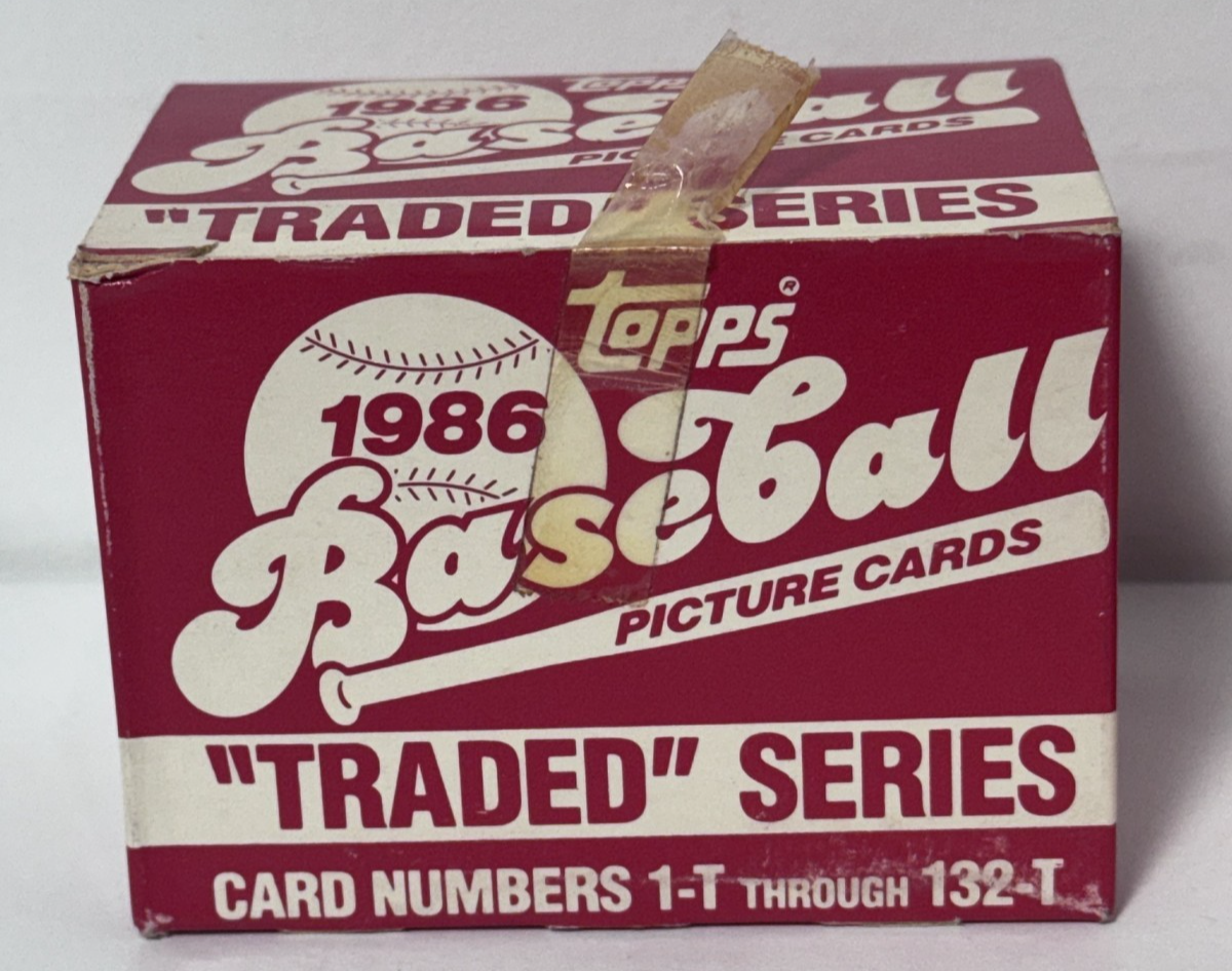 1986 Topps Traded Baseball Factory Set Complete 6 Sets Barry Bonds Bo Jackson RC