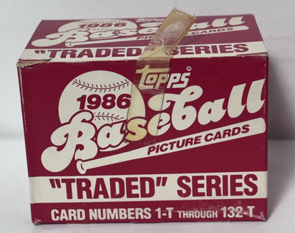 1986 Topps Traded Baseball Factory Set Complete 6 Sets Barry Bonds Bo Jackson RC