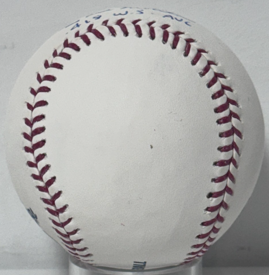 Paul Molitor Signed Official Baseball .418 WS AVG Auto Steiner COA Brewers HOF