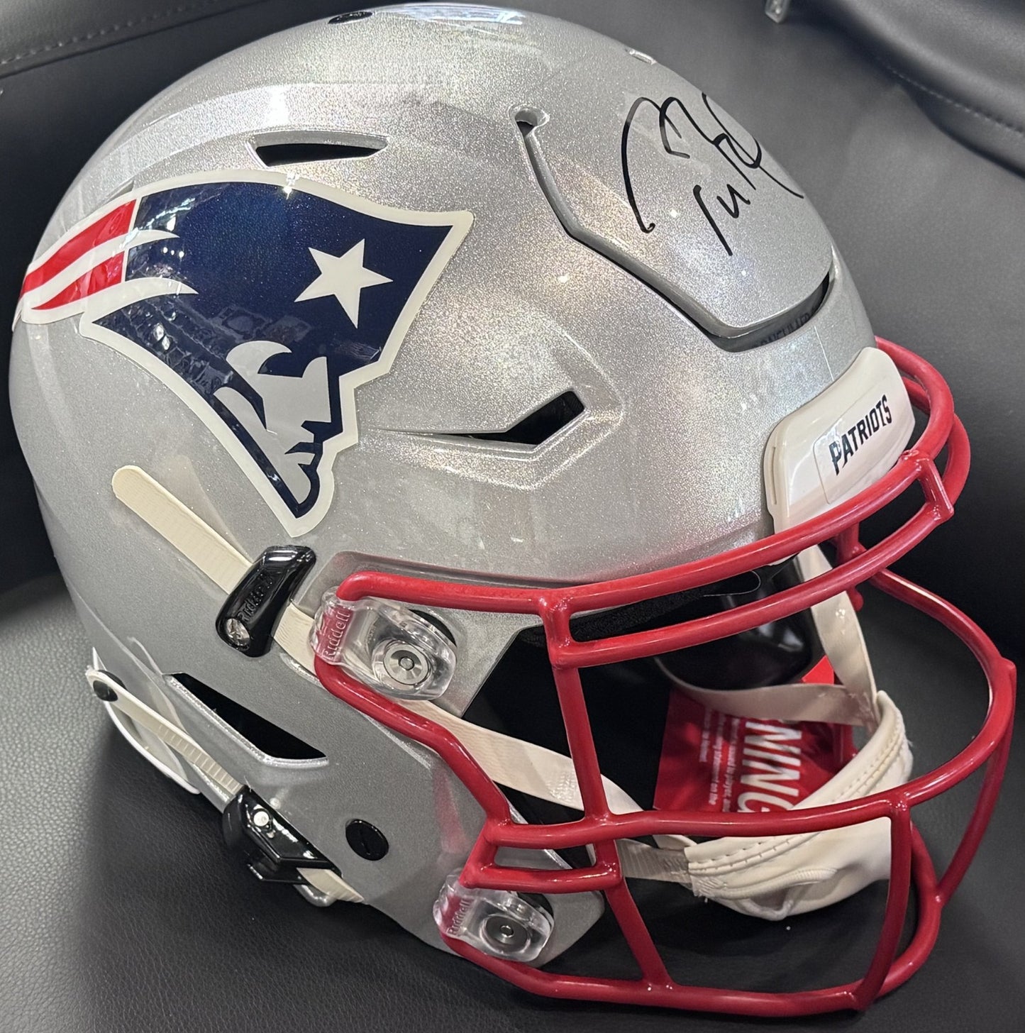 Tom Brady Signed Patriots Riddell Speed Flex Authentic Helmet Auto Fanatics LOA
