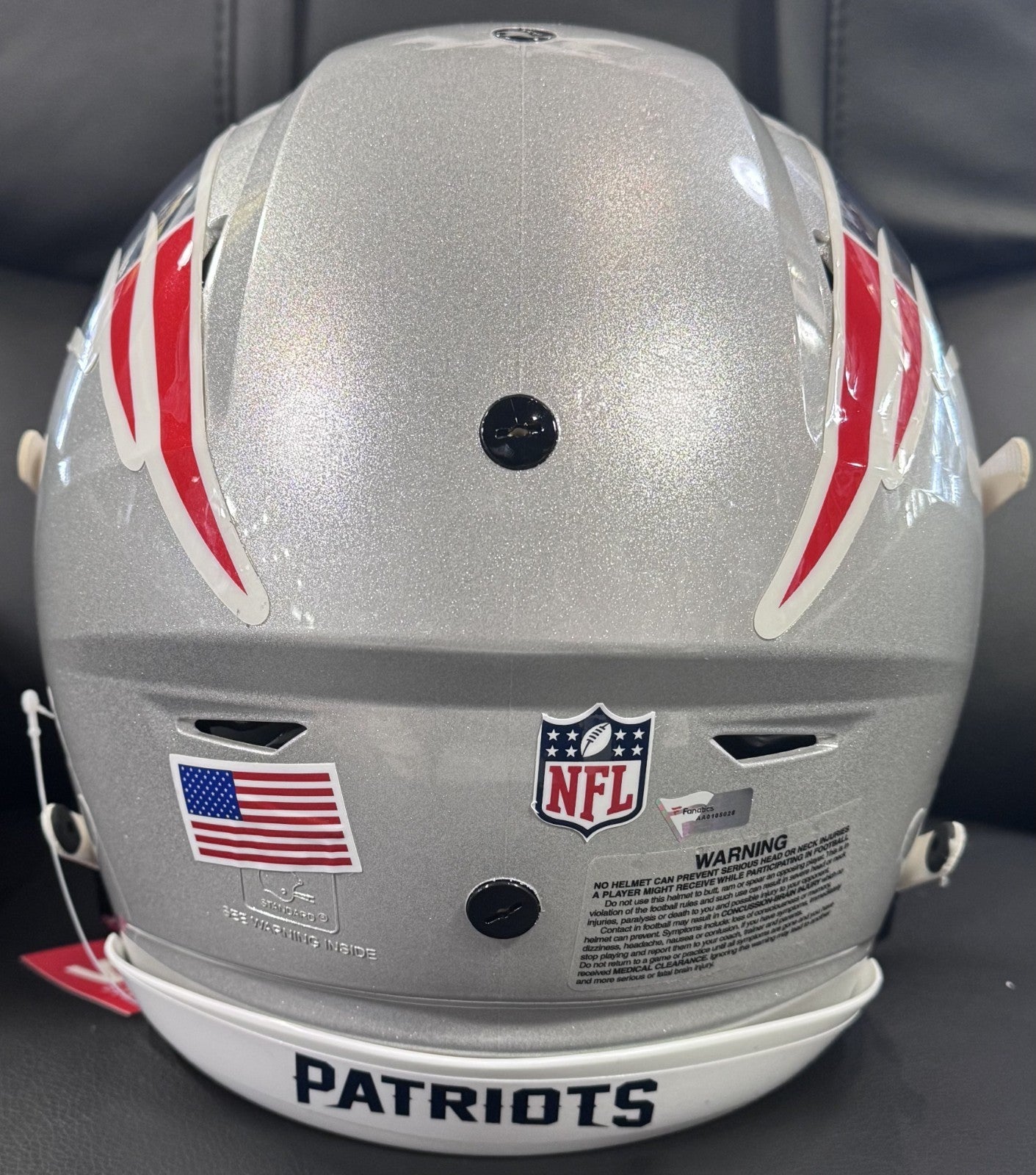 Tom Brady Signed Patriots Riddell Speed Flex Authentic Helmet Auto Fanatics LOA