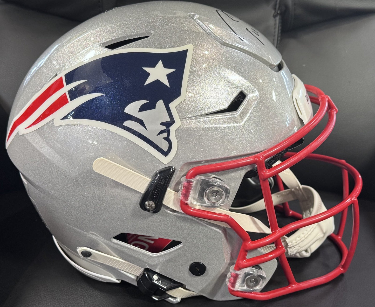 Tom Brady Signed Patriots Riddell Speed Flex Authentic Helmet Auto Fanatics LOA