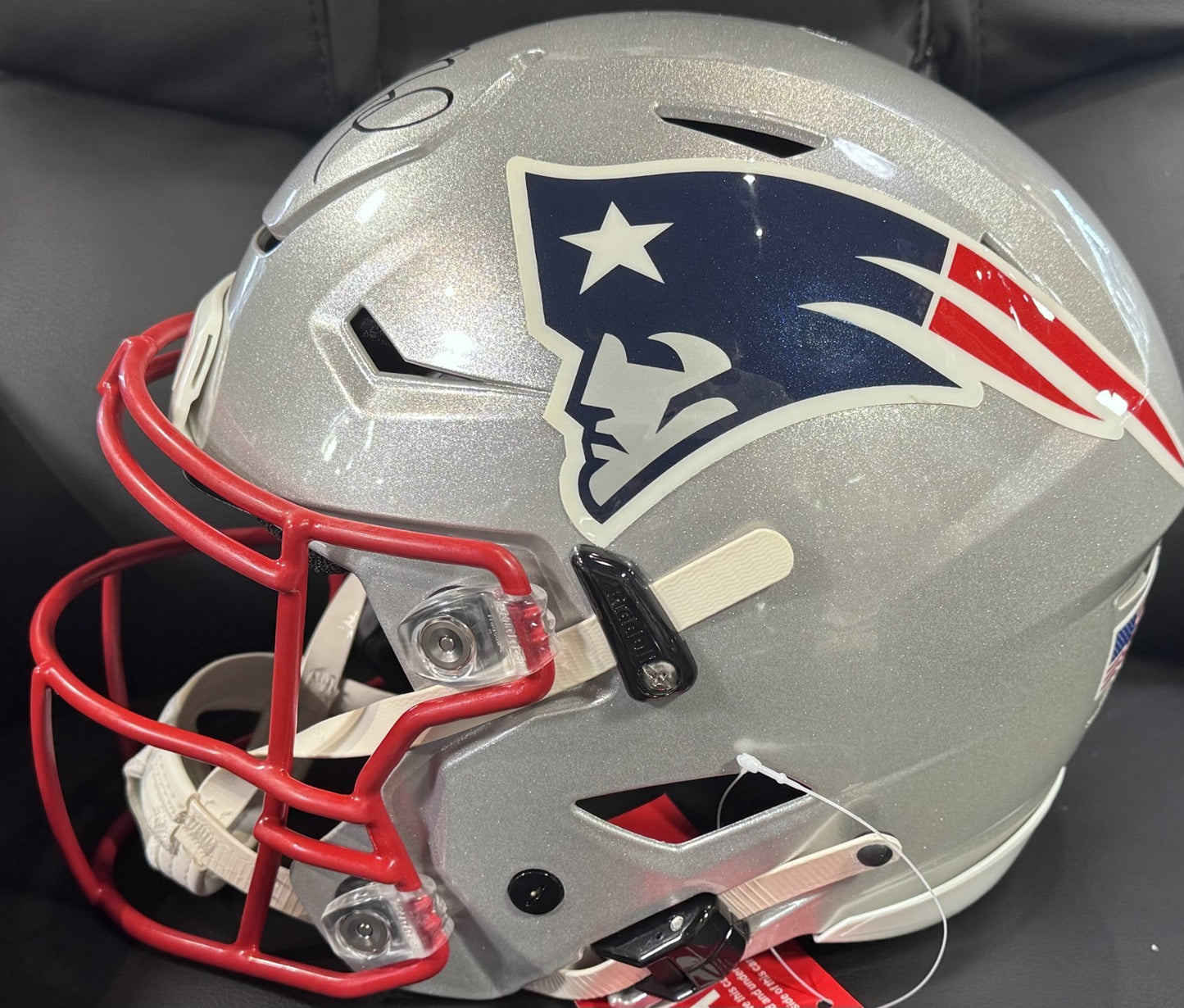 Tom Brady Signed Patriots Riddell Speed Flex Authentic Helmet Auto Fanatics LOA