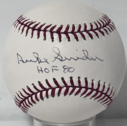 Duke Snider Signed Official Baseball HOF 80 Auto MLB Steiner COA W/ Case Dodgers