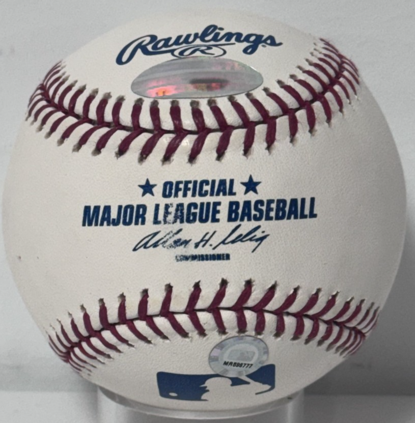 Duke Snider Signed Official Baseball HOF 80 Auto MLB Steiner COA W/ Case Dodgers