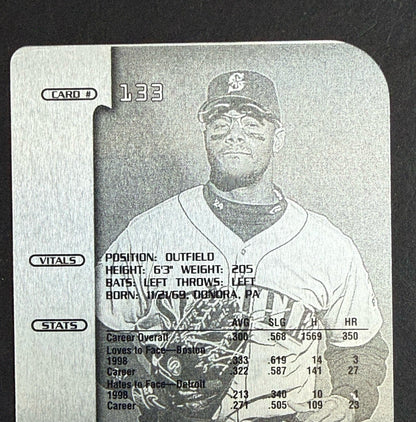 1999 Skybox Molten REAL METAL Supernatural Xplosion Ken Griffey Jr #133 HOF Mint