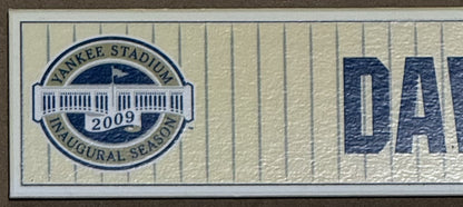 David Cone Ny Yankees Game Used 2009 Old Timers Day Locker Room Nameplate W/ Coa