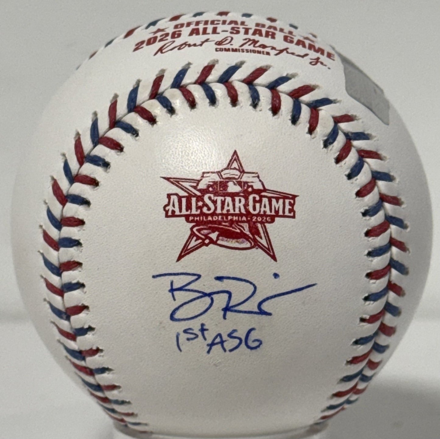 Ben Rice Signed Official 2026 All Star Game Baseball NY Yankees 1st ASG Auto COA