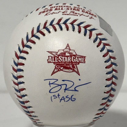 Ben Rice Signed Official 2026 All Star Game Baseball NY Yankees 1st ASG Auto COA