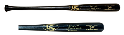 Ben Rice Signed Louisville Ls Bat NY Yankees MLB Debut El Arroz Auto Steiner Coa