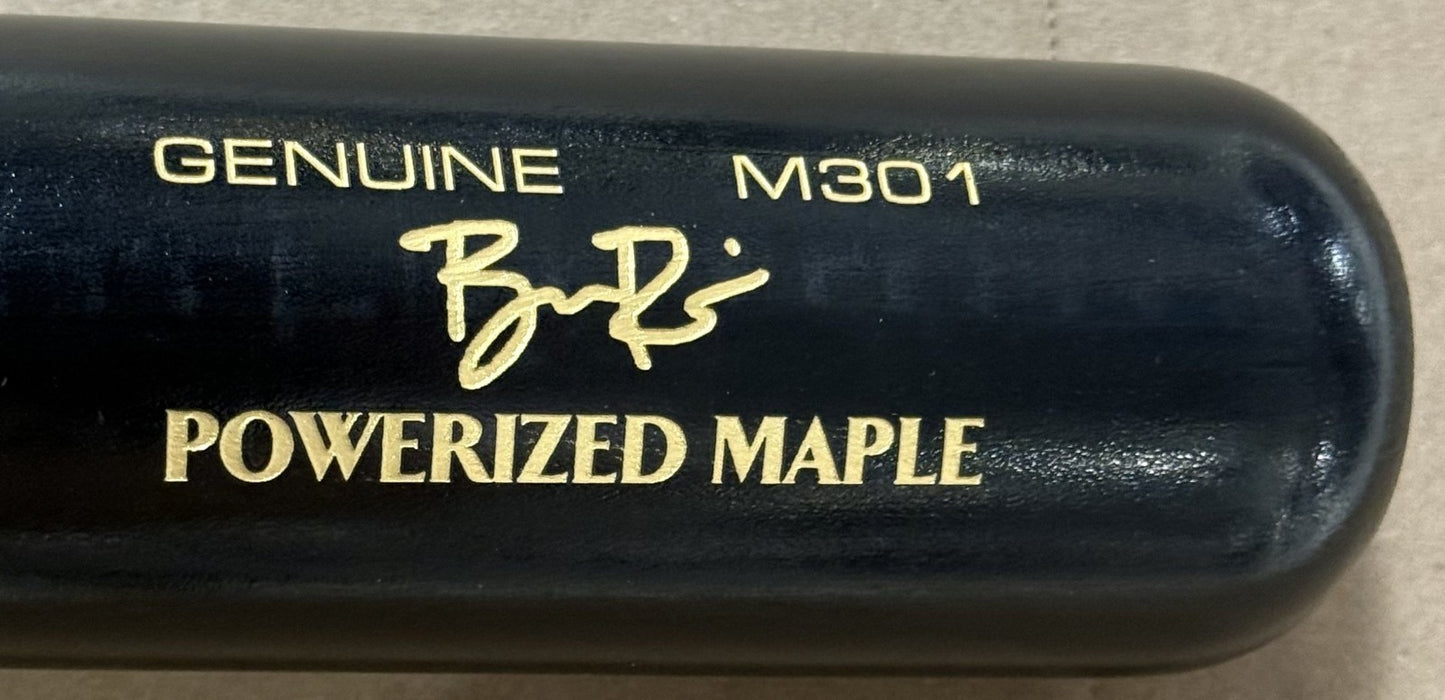 Ben Rice Signed Louisville Slugger Game Model Bat Yankees MLB Debut Auto Steiner
