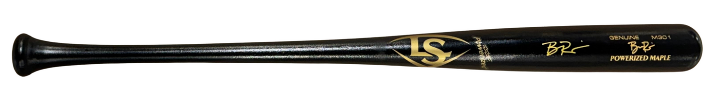 Ben Rice Signed Louisville Slugger Game Model Bat NY Yankees Auto Steiner COA