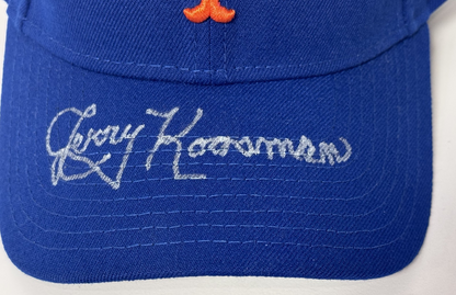 Jerry Koosman Signed Retirement Ceremony Worn NY Mets Hat Auto Superior COA