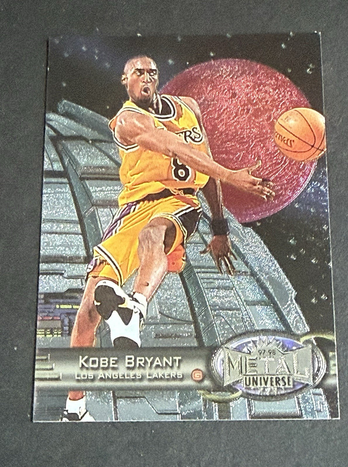 1997-98 Metal Universe Kobe Bryant Death Star #81 Los Angeles Lakers