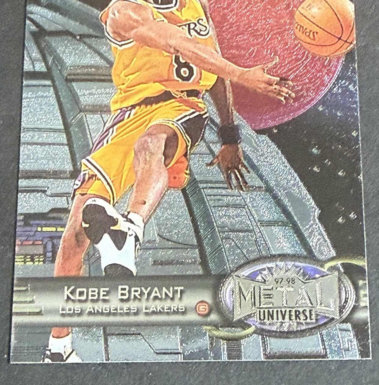 1997-98 Metal Universe Kobe Bryant Death Star #81 Los Angeles Lakers