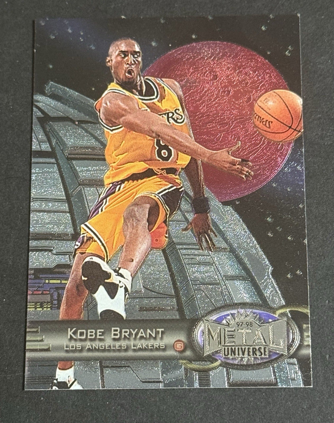 1997-98 Metal Universe Kobe Bryant Death Star #81 Los Angeles Lakers