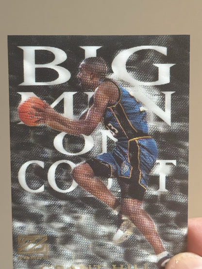 1997-98 Skybox Z-Force Grant Hill Big Men on Court #7 Pistons Sp Rare Insert