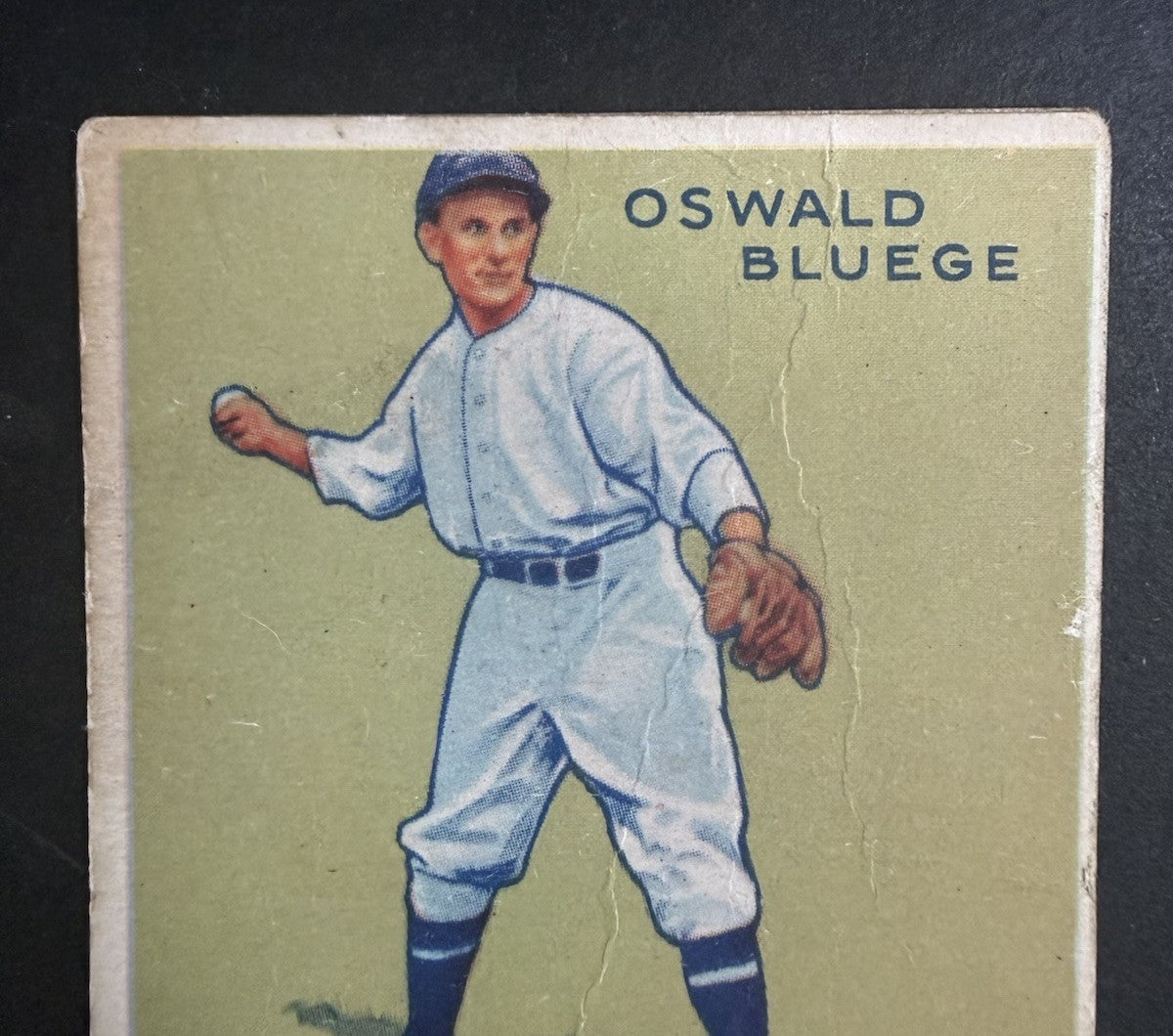1933 Goudey #159 Oswald Bluege Washington Senators Vg Nice