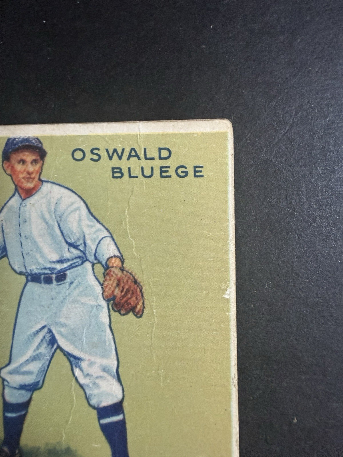 1933 Goudey #159 Oswald Bluege Washington Senators Vg Nice