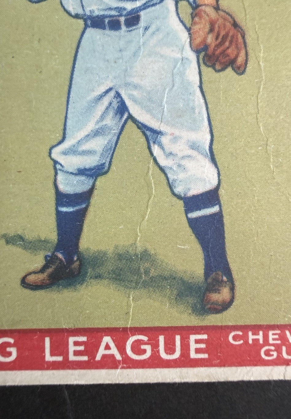 1933 Goudey #159 Oswald Bluege Washington Senators Vg Nice