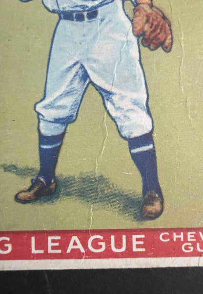 1933 Goudey #159 Oswald Bluege Washington Senators Vg Nice