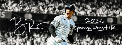 Ben Rice Signed 16x20 Photo Framed NY Yankees 2026 Opening Day HR Auto Steiner