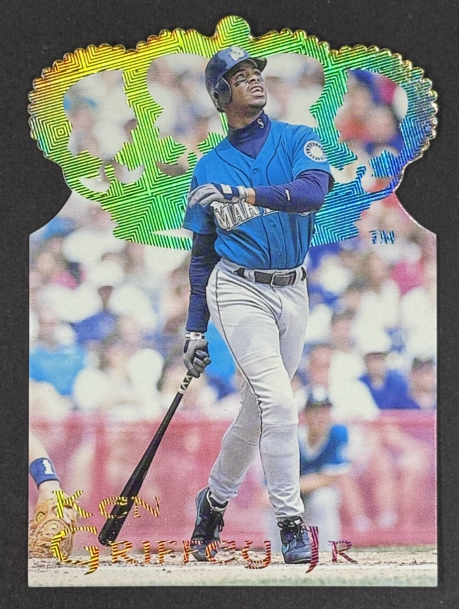 1995 Pacific Gold Crown Die Cuts Ken Griffey Jr Insert #16 Seattle Mariners HOF