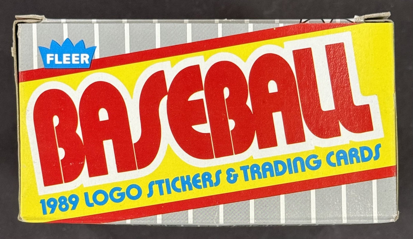 1989 Fleer Baseball Wax Box From Fresh Case Bill Ripken FF Error 90101 Confirm