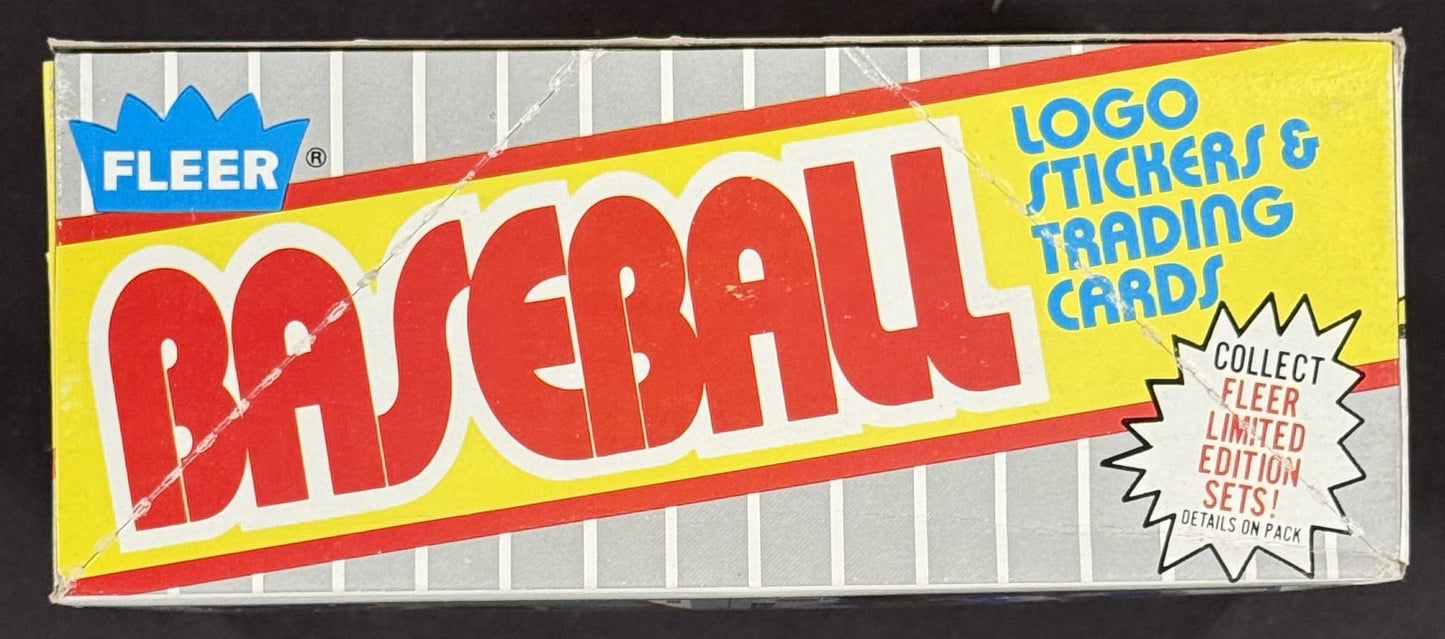 1989 Fleer Baseball Wax Box From Fresh Case Bill Ripken FF Error 90101 Confirm