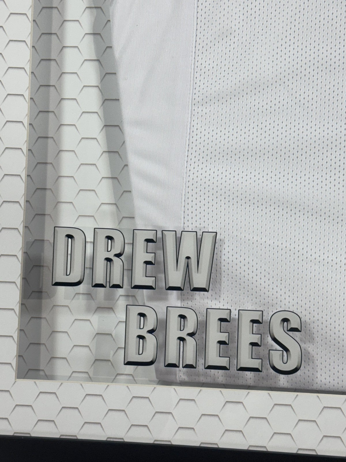 Drew Brees Signed Jersey Framed LED Shadowbox Auto BAS COA NO Saints HOF