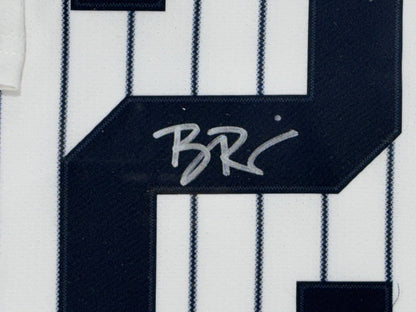 Ben Rice Signed NY Yankees Nike Jersey Framed LED Shadowbox Auto Steiner COA