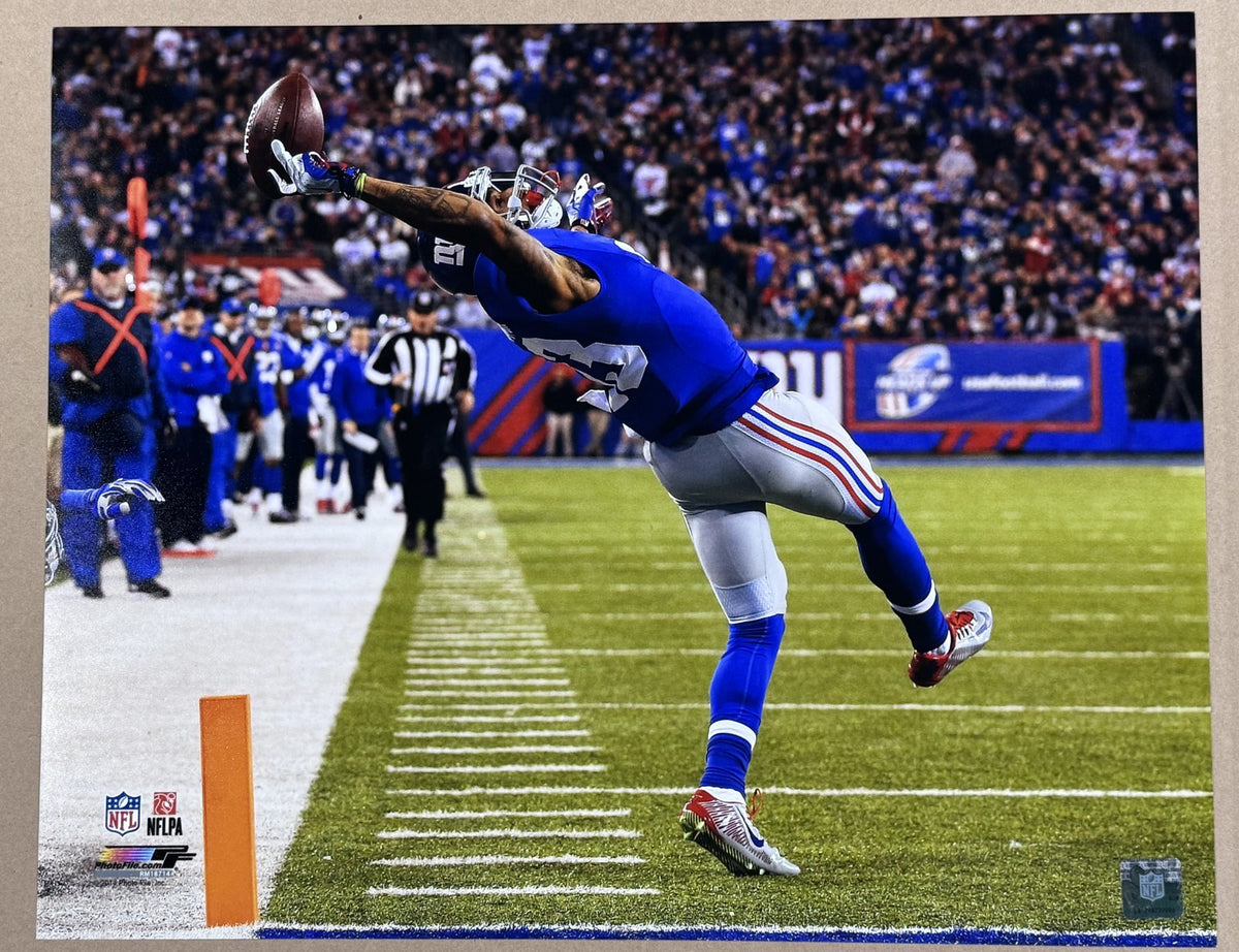Odell Beckham Jr Giants 16x20 Catch Photo High Quality Photofile Holo Licensed
