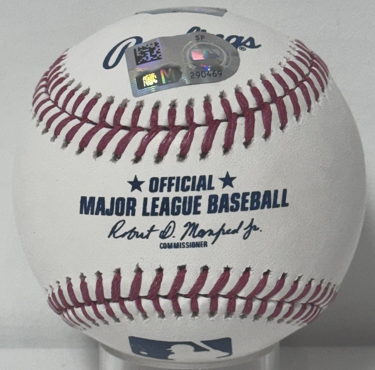 Cam Schlittler Signed Official Baseball MLB Debut Auto Fanatics MLB NY Yankees