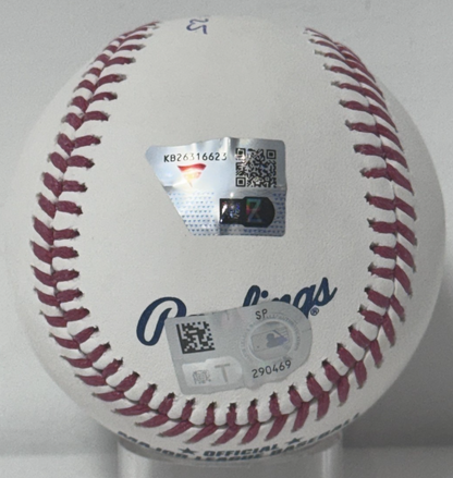 Cam Schlittler Signed Official Baseball MLB Debut Auto Fanatics MLB NY Yankees