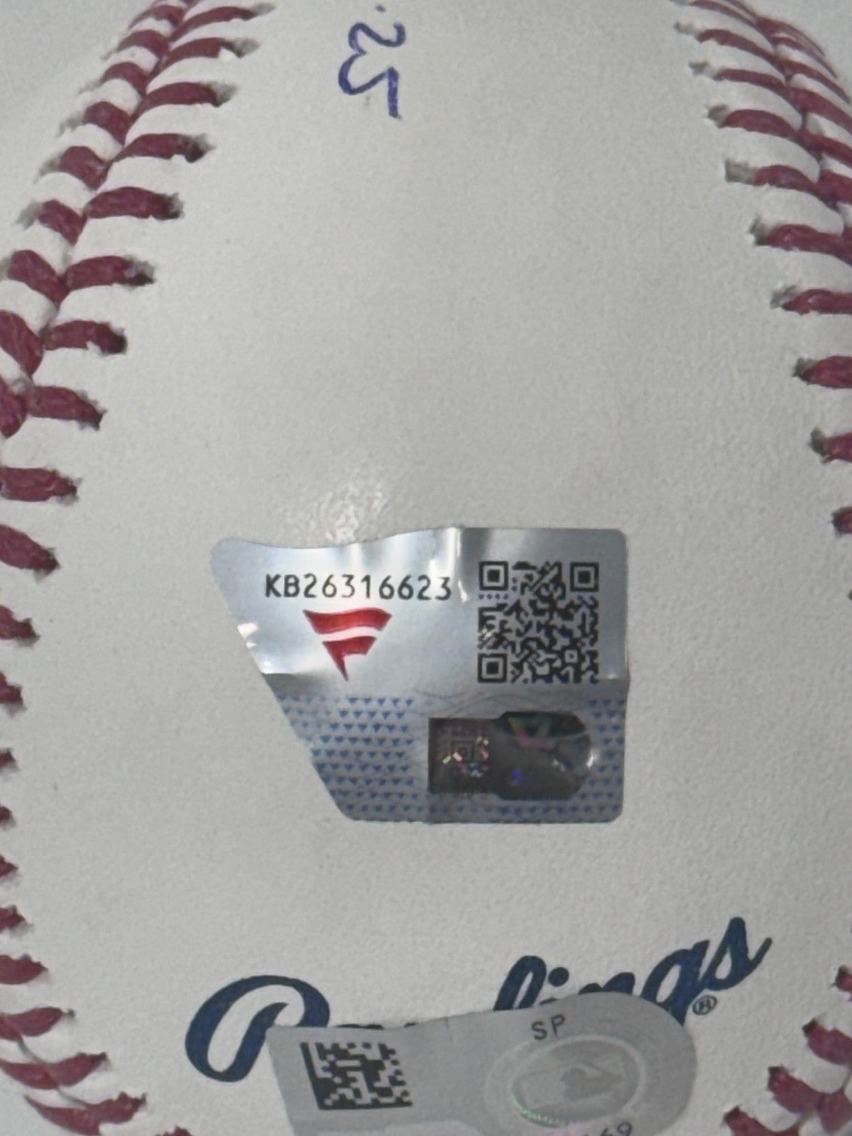 Cam Schlittler Signed Official Baseball MLB Debut Auto Fanatics MLB NY Yankees