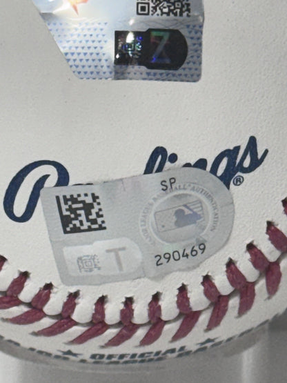 Cam Schlittler Signed Official Baseball MLB Debut Auto Fanatics MLB NY Yankees