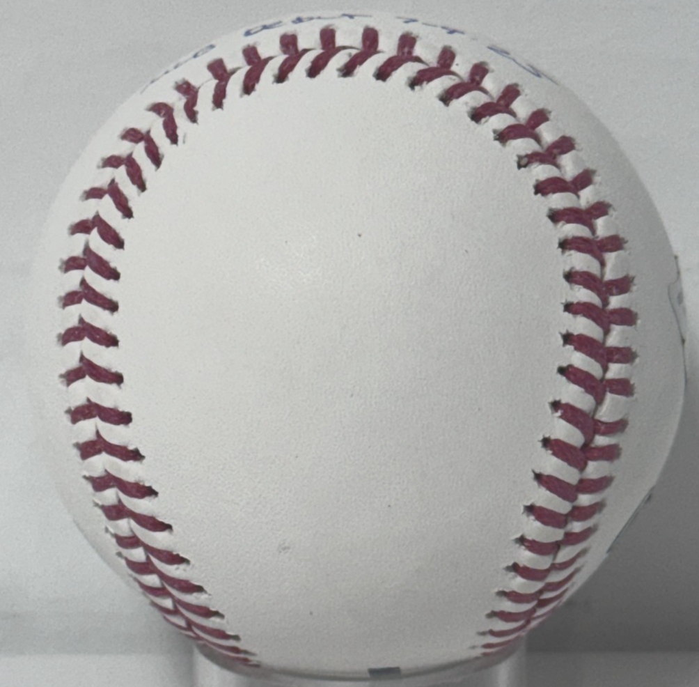 Cam Schlittler Signed Official Baseball MLB Debut Auto Fanatics MLB NY Yankees